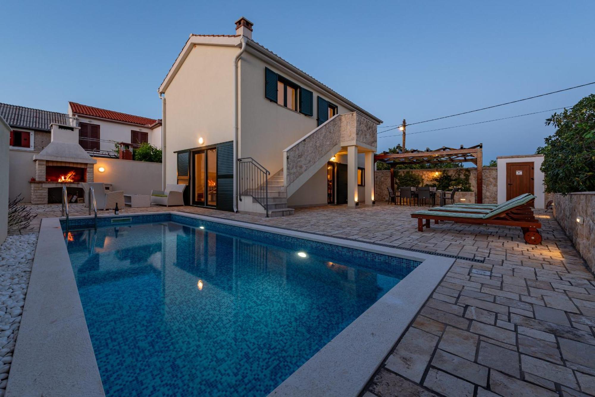Villa Ivo Zadarvillas Vinjerac Exterior photo